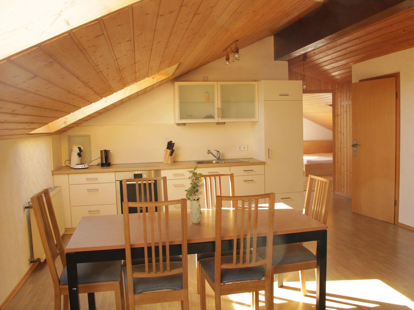 FeWo Wohnzimmer und Küche